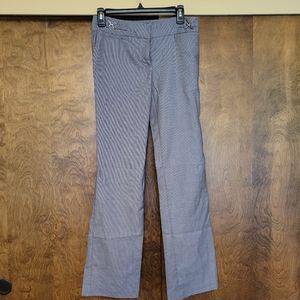 Gray Work Pants with Metal Detail